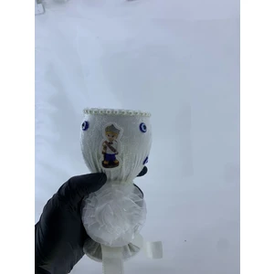 Sırmalı Çeyiz Nikah ve Düğünler Için El Işi Sünnet Bardak Takı Iğneliği