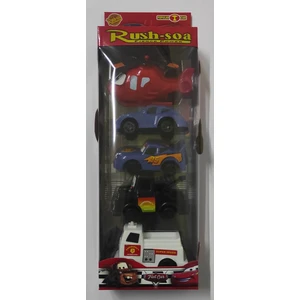 Özmiş Oyuncak Cars Şimşek Mcqueen Oyuncak Araba Seti 5'li Şimşek Mcqueen ve Arkadaşları