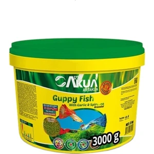 Art Akua Guppy Fish Granulat 200 Gram