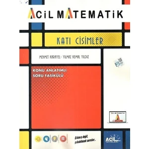 Acil Yayınları Katı Cisimler Konu Anlatımlı Soru Fasikülü 2023