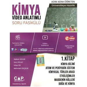 Çap Yayınları Kimya 1. Kitap Konu Anlatımlı Soru Bankası 2023