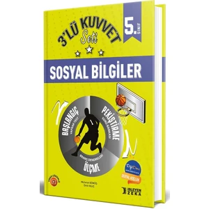 İşleyen Zeka Yayınları 5. Sınıf Sosyal Bilgiler 3'lü Kuvvet Serisi Seti