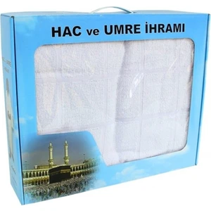 Berat Hac Mikro Koton Ihram, Hac Için, Umre Için,pamuk Ihram - 1 Adet