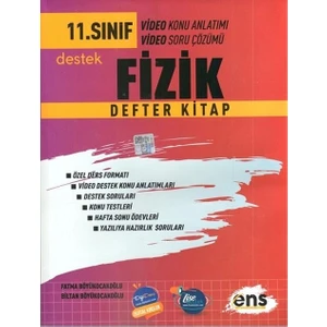 ENS Yayıncılık 11. Sınıf Fizik Defter Kitap 2023
