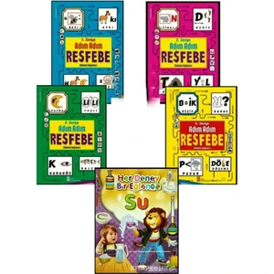 Adım Adım Resfebe Seti (Seviye 1-2-3-4) (Ciltli)