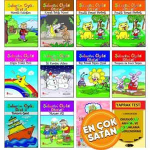 1.sınıf ve Anasınıfları Için Büyük Boy Resimli Okumayı Sevdiren 11'li Kitap Seti