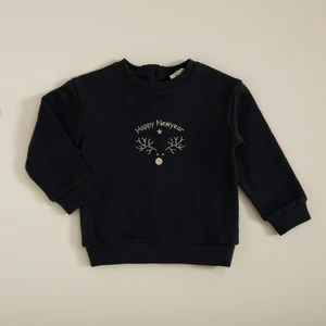 Party Baskılı Tshirt Antrasit