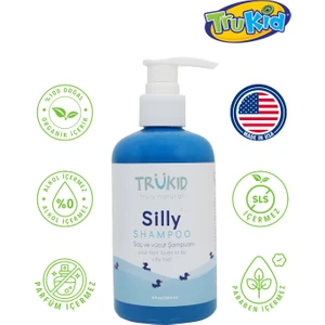 Silly Shampoo - Bebek ve Çocuklar İçin Organik İçerikli Saç Şampuanı 236 ml