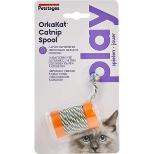 Petstages Orkakat Catnip Infused Spool (Catnipli Kauçuk , Makara, Kedi Oyuncağı)