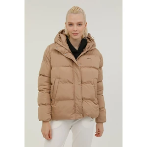 W-SN2020 Bıanca Coat 2pr Camel Kadın Kısa Kaban