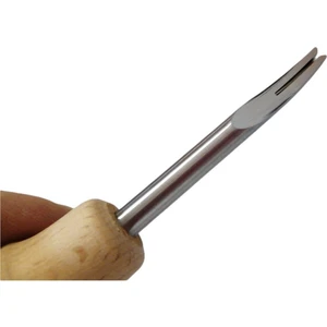 Ahşap Saplı Çapak Alma Bıçağı  Linör 0,8-1 mm Deri El Aleti