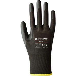 NT-101 Nitril Kaplı Montaj Eldiveni Siyah 9