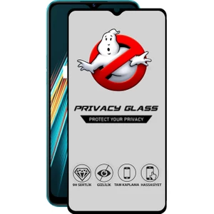 Caseart Realme 5i Tam Kaplayan Gizli Hayalet Temperli Ekran Koruyucu Cam