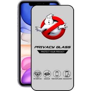Caseart Apple iPhone 11 Tam Kaplayan Gizli Hayalet Temperli Ekran Koruyucu Cam