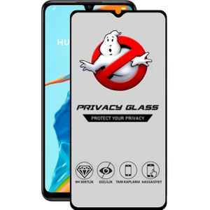 Caseart Huawei P30 Lite Tam Kaplayan Gizli Hayalet Temperli Ekran Koruyucu Cam