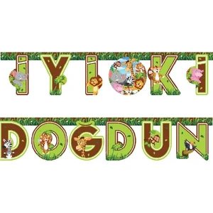 Çıtı Pıtı Store Safari Serisi Hayvanlar Temalı Iyiki Doğdun Seti