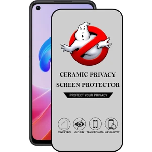 Caseart Oppo A96 Görünmez Tam Kaplayan Seramik Ekran Koruyucu Esnek Cam