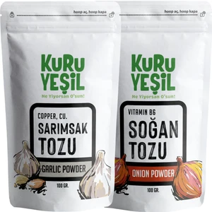 Sarımsak Tozu, Soğan Tozu, Garlic Powder, Onion Powder ,Vegetable Powder , Paket,200 gr