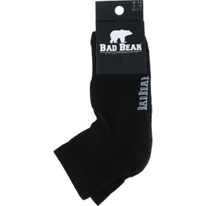 Bad Bear Siyah Erkek Çorap