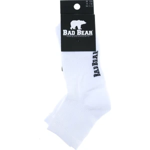 Bad Bear Beyaz Erkek Çorap