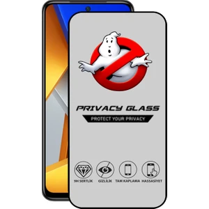 Caseart Xiaomi Poco M4 Pro Tam Kaplayan Gizli Hayalet Temperli Ekran Koruyucu Cam