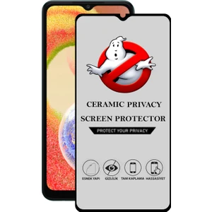Caseart Samsung Galaxy A04 Görünmez Tam Kaplayan Seramik Ekran Koruyucu Esnek Cam