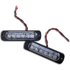 HT Marin Tekne Karavan Iç Aydınlatma 6 LED Su Geçirmez Beyaz