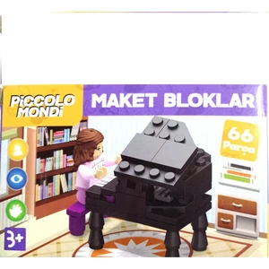 Piccolo Mondi Maketbloklar 66 Parça
