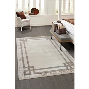 Valery Home Saçaklı Modern Dokuma Halı Glory Krem Bej T1B T1001A