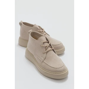 Valve Bej Süet Kadın Bot