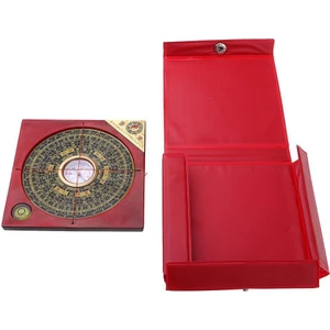 4 Inç Vintage Feng Shui Luo Pan Pusula Çin Hongkong Zombi Film Prop 11X11CM (Yurt Dışından)