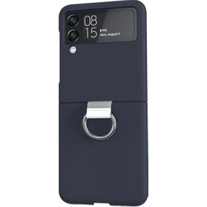 Samsung Galaxy Z Flip4 Parmak Tutuculu Plastik Kılıf - AL3152