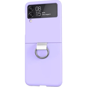 Samsung Galaxy Z Flip4 Parmak Tutuculu Plastik Kılıf - AL3152