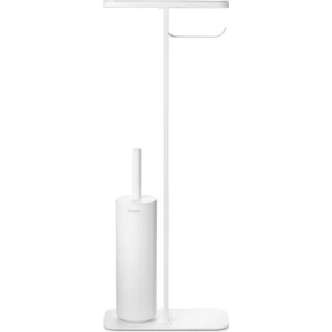 Mındset Fresh White Standlı Organızer,tuvalet Kağıdı Tutucusu ve Tuvalet Fırçası