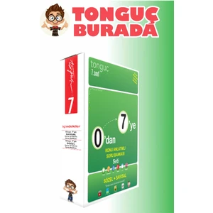 Tonguç Akademi 7. Sınıf 0'dan 7'ye Konu Anlatımlı Soru Bankası Set (Ciltli)