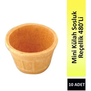Mini Külah Reçellik Sosluk 480li Kutu 10 Koli
