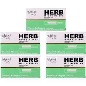 Herb Micro Filter Ağızlık Yedek 10'lu (5 Kutu)