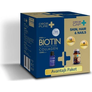 Cecepure Biotin +  30 Kapsül Avantajlı Paket