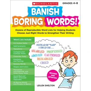Banish Boring Words! Grades 48 Scholastic
