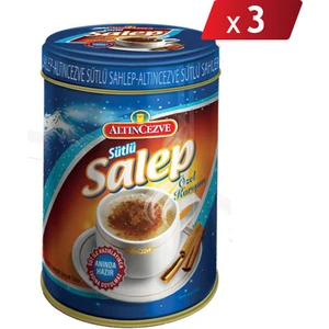 Sütlü Salep Teneke 250 gr x 3 Adet