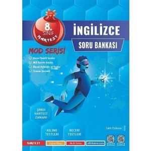 Nartest Yayınevi 8. Sınıf LGS Mod İngilizce Soru Bankası - Nartest Yayınevi Mod