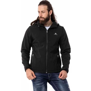 Cipo & Baxx CJ285 Softshell Termal Şardonlu Siyah Ceket