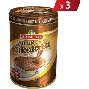 Sıcak Çikolata Teneke 250 gr x 3 Adet