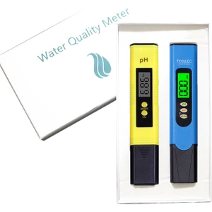 Ph Metre, 0.01 Yüksek Çözünürlük, 3'ü 1 Arada Tds + Ec Termometre, İçme Suyu, Akvaryum, Yüzme Havuzu, Spa İçin Su Test Cihazı (Yurt Dışından)