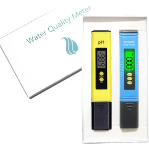 Ph Metre, 0.01 Yüksek Çözünürlük, 3'ü 1 Arada Tds + Ec Termometre, Içme Suyu, Akvaryum, Yüzme Havuzu, Spa İçin Su Test Cihazı (Yurt Dışından)