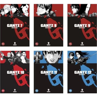 Gantz Manga Serisi 7-8-9-10-11-12 Kitabı ve Fiyatı - Hepsiburada