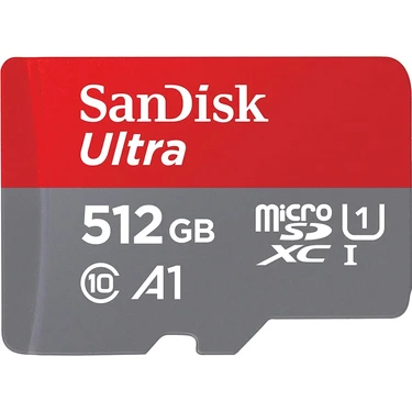 Sandisk Ultra 512GB 150MB/S Microsdxc Uhs-I Hafıza Kartı