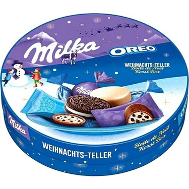Milka Oreo Weihnachts Teller 198