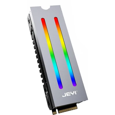 JEYI iCOLD - RGB M.2 NVMe ve M.2 SATA SSD Termal Ped Soğutuculu Alüminyum