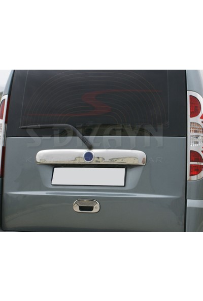 Aracım Oto Aksesuar S-Dizayn Fiat Doblo Krom Bagaj Çıtası 2006-2010